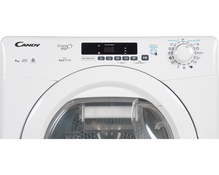 Máy sấy quần áo Candy 9Kg GVS C9DE-S (Sấy ngưng tụ)
