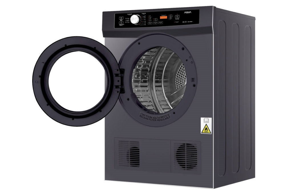 Máy sấy thông hơi Aqua 8 kg AQH-V800H(SS)