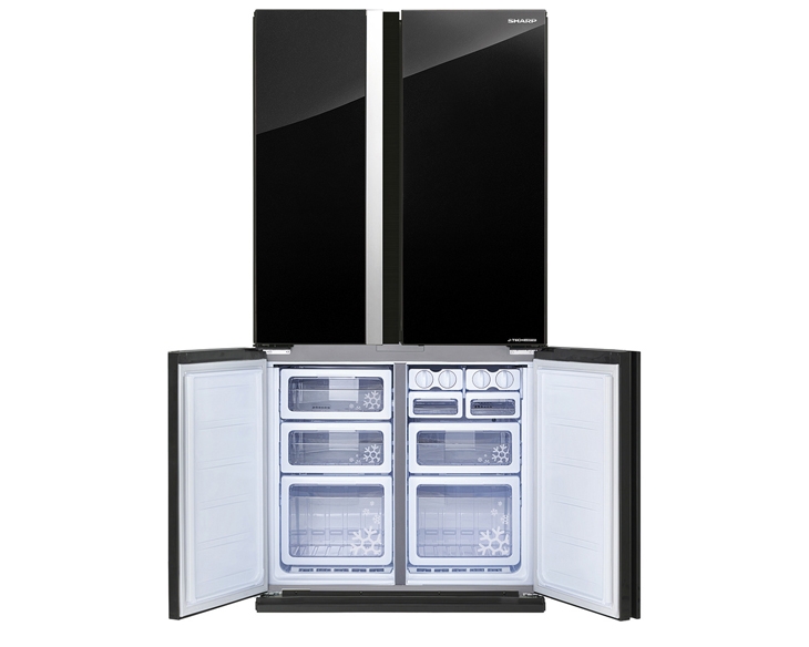 Tủ lạnh Sharp Inverter 678 lít SJ-FX688VG-BK
