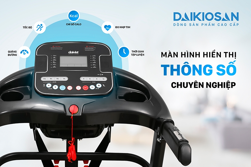 Máy chạy bộ Daikiosan DVCB-00005