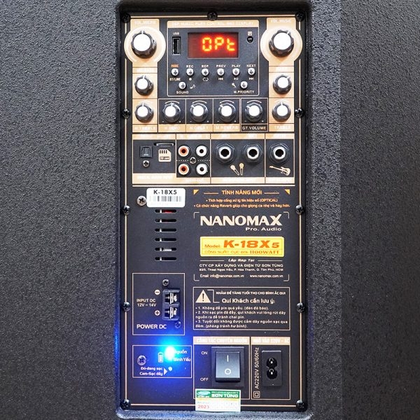 Loa di động Nanomax SK-18X5 (Bass 50cm/ 1100W)