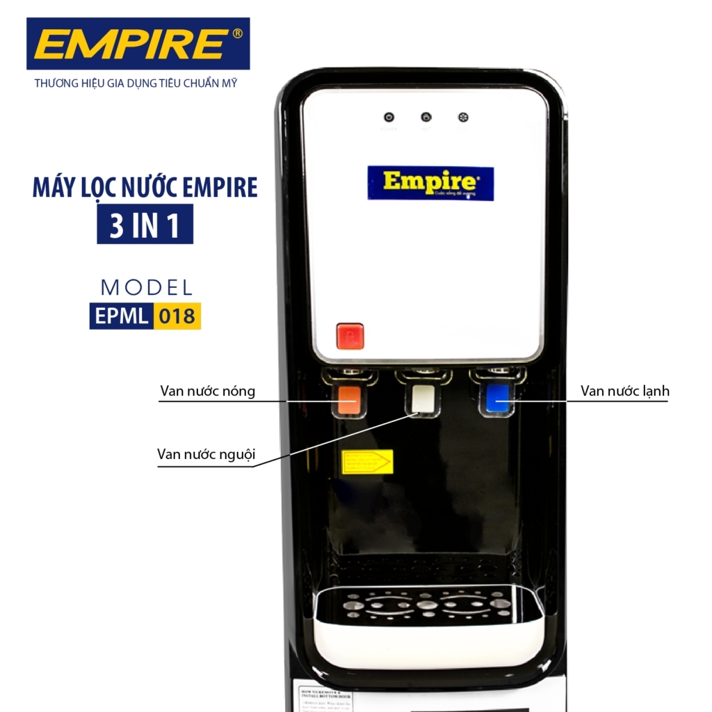Máy lọc nước Empire EPML-018 (3 chế độ nước)