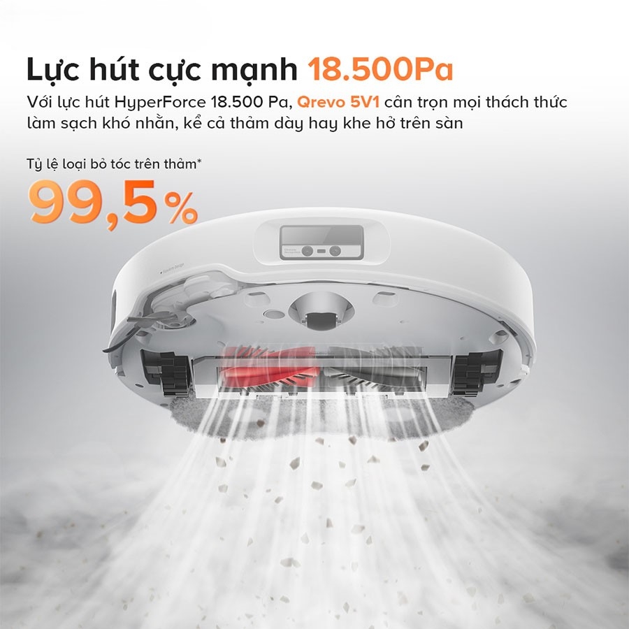 Robot hút bụi lau nhà Roborock Q revo Edge 5V1