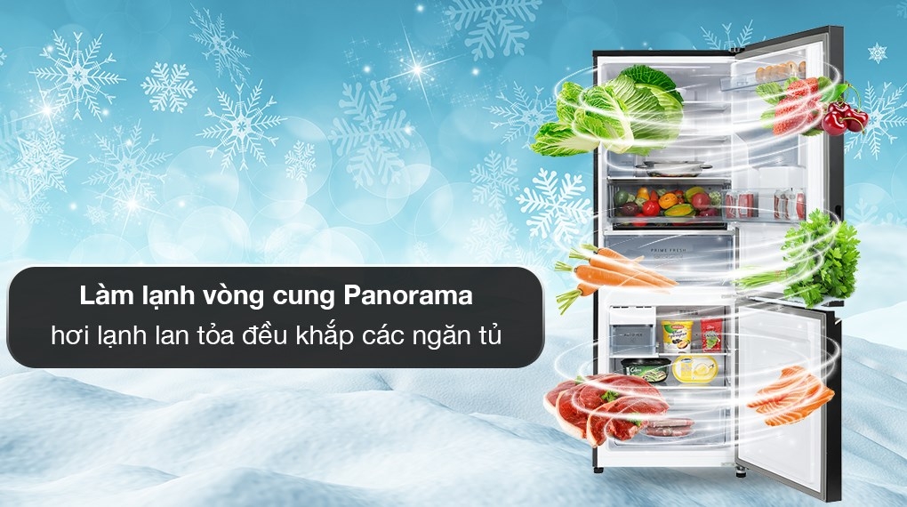 Tủ lạnh Panasonic Inverter 300 lít NR-BV331WGKV