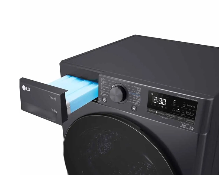 Máy sấy bơm nhiệt LG Inverter 10.5 kg DVHP50M