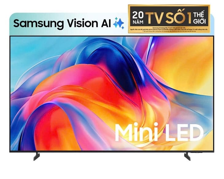 Smart Tivi Mini LED Samsung AI 4K 50 inch UA50M77HA