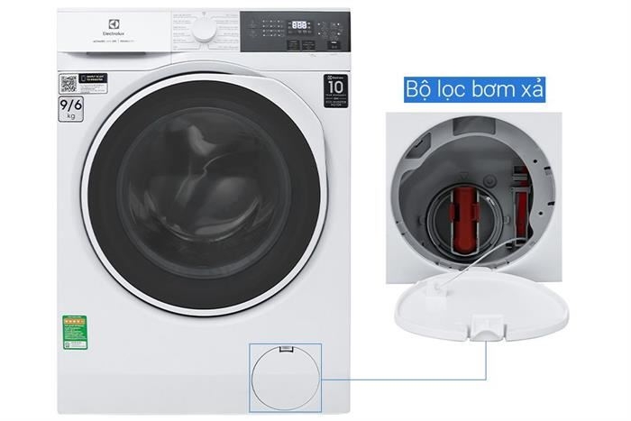 Máy giặt sấy Electrolux 9/6 kg EWW9024P3WC