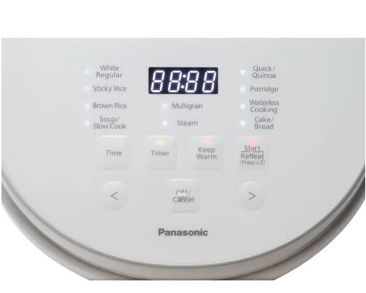Nồi cơm điện tử Panasonic 1.8 lít PANC-SR-DL184WRA
