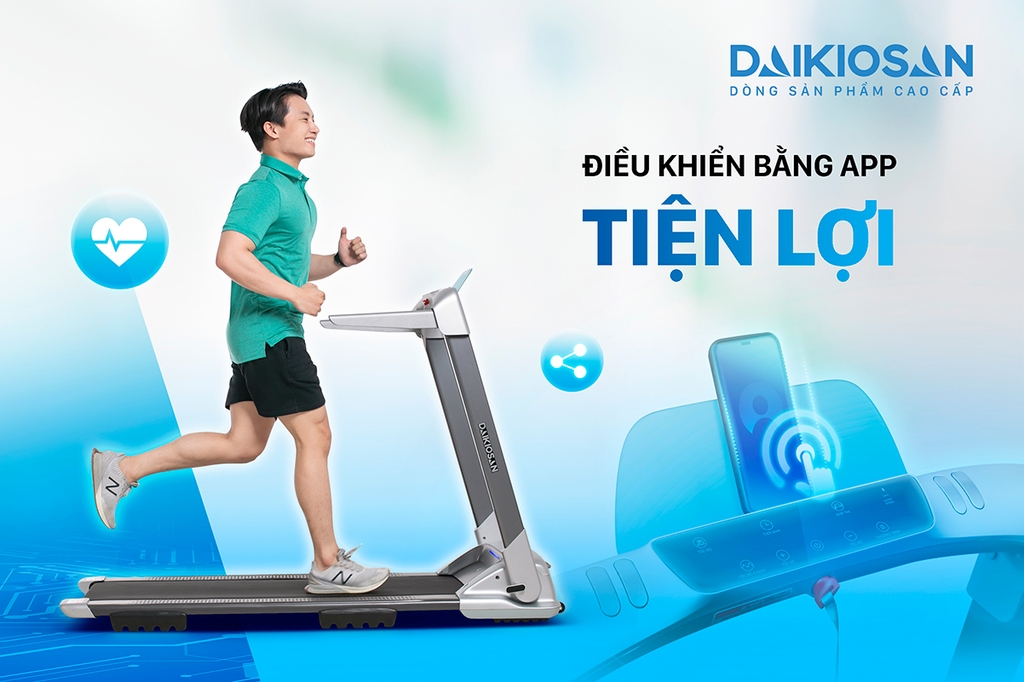 Máy chạy bộ Daikiosan DVCB-00006