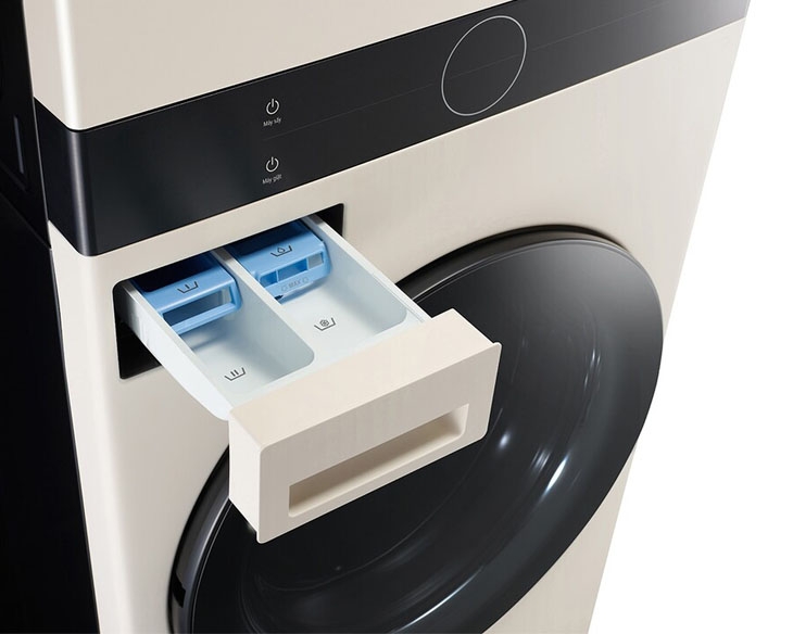 Tháp giặt sấy LG 14/10 kg WT1410NHE