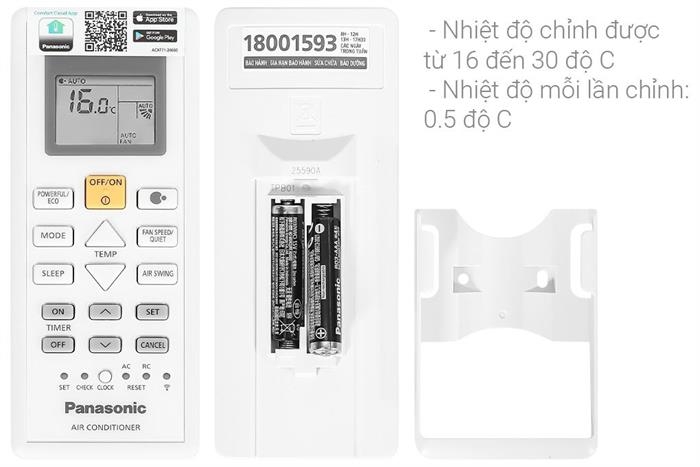 Máy lạnh Panasonic Inverter 1 HP CU/CS-RU9CKH-8D