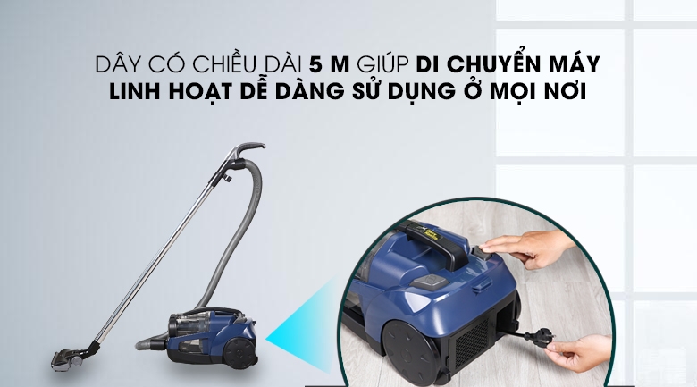 Máy hút bụi dạng hộp Panasonic MC-CL573AN49