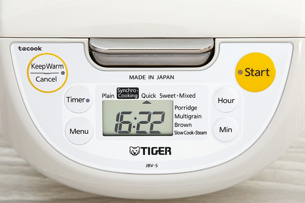 Nồi cơm điện tử Tiger JBV-S10W (1 lít)