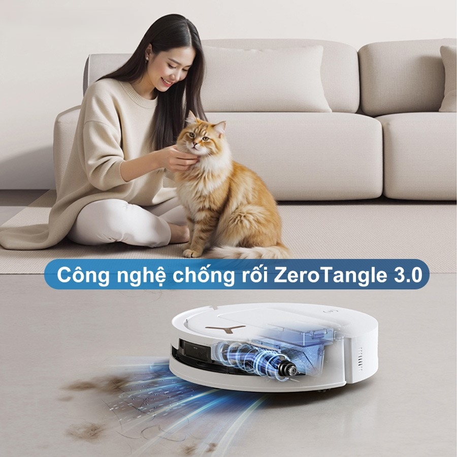 Robot hút bụi lau nhà Ecovacs T80 Omni