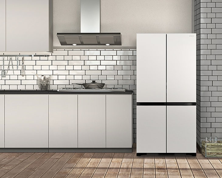 Tủ lạnh Hitachi Inverter 569 lít Multi Door R-WB640VGV0X(MGW)