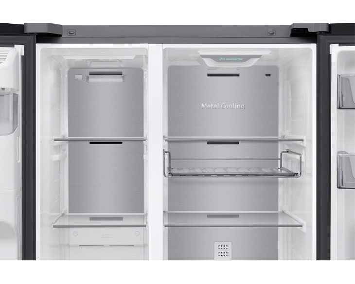 Tủ lạnh Samsung Inverter 634 lít Side By Side RS80F65J2BSV