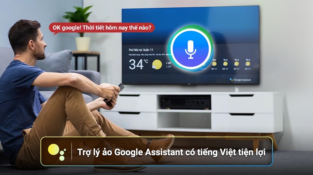 Google Tivi Led TCL 4K 43 inch 43P79B (Mới 2024)