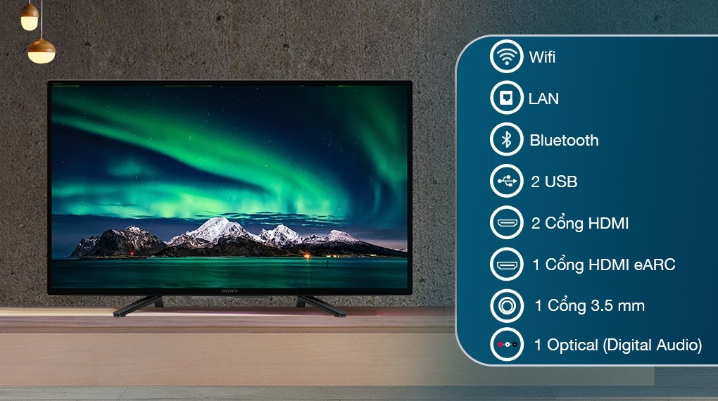 Google Tivi Sony 2K 32 inch KD-32W830K