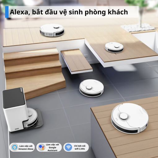 Robot hút bụi lau nhà Shimono LS68W Max
