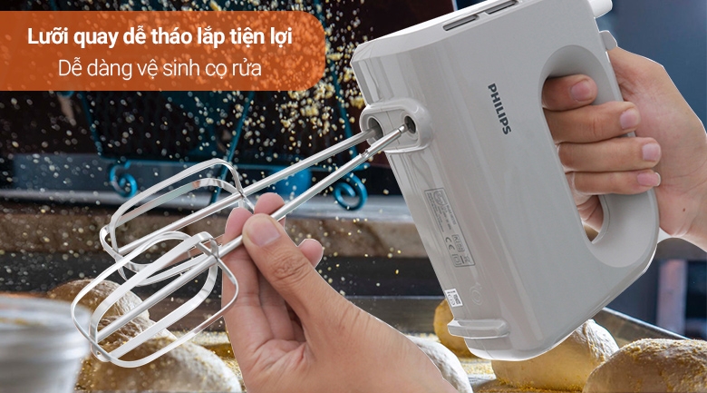 Máy đánh trứng Philips HR3705