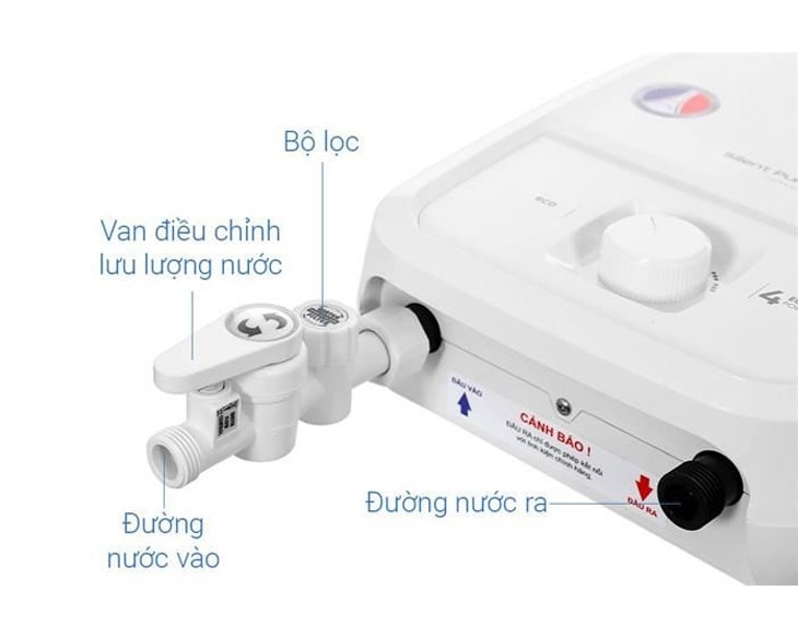 Máy nước nóng trực tiếp Atlantic Lite 4000 PU (Có Bơm)