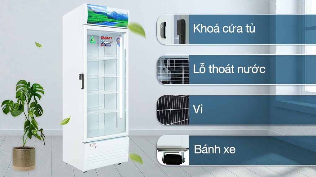 Tủ mát Sanaky Inverter 350 lít VH-3589K3