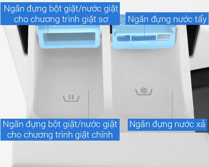 Tháp giặt sấy LG 25/17 kg WT2517NHEG