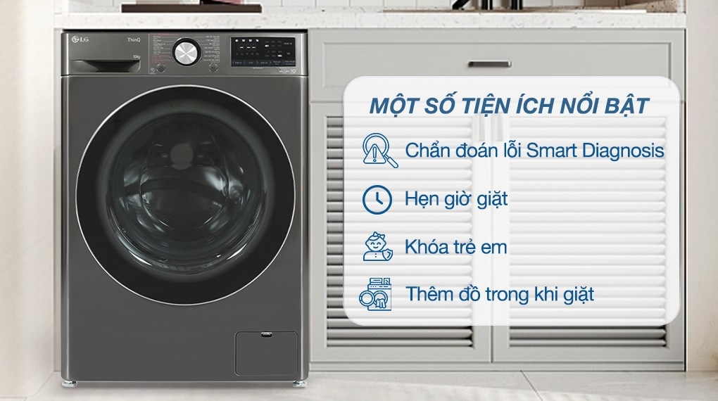 Máy giặt LG AI DD inverter 10Kg FV1410S4B