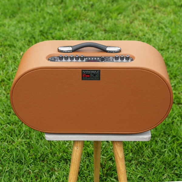 Loa Karaoke Xách Tay Nanomax K-05 Bass Đôi 20cm 320w