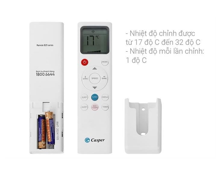 Máy lạnh Casper Inverter 1.0 HP GC-09IB36