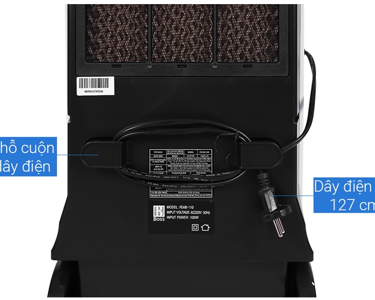 Quạt hơi nước Boss FEAB-110