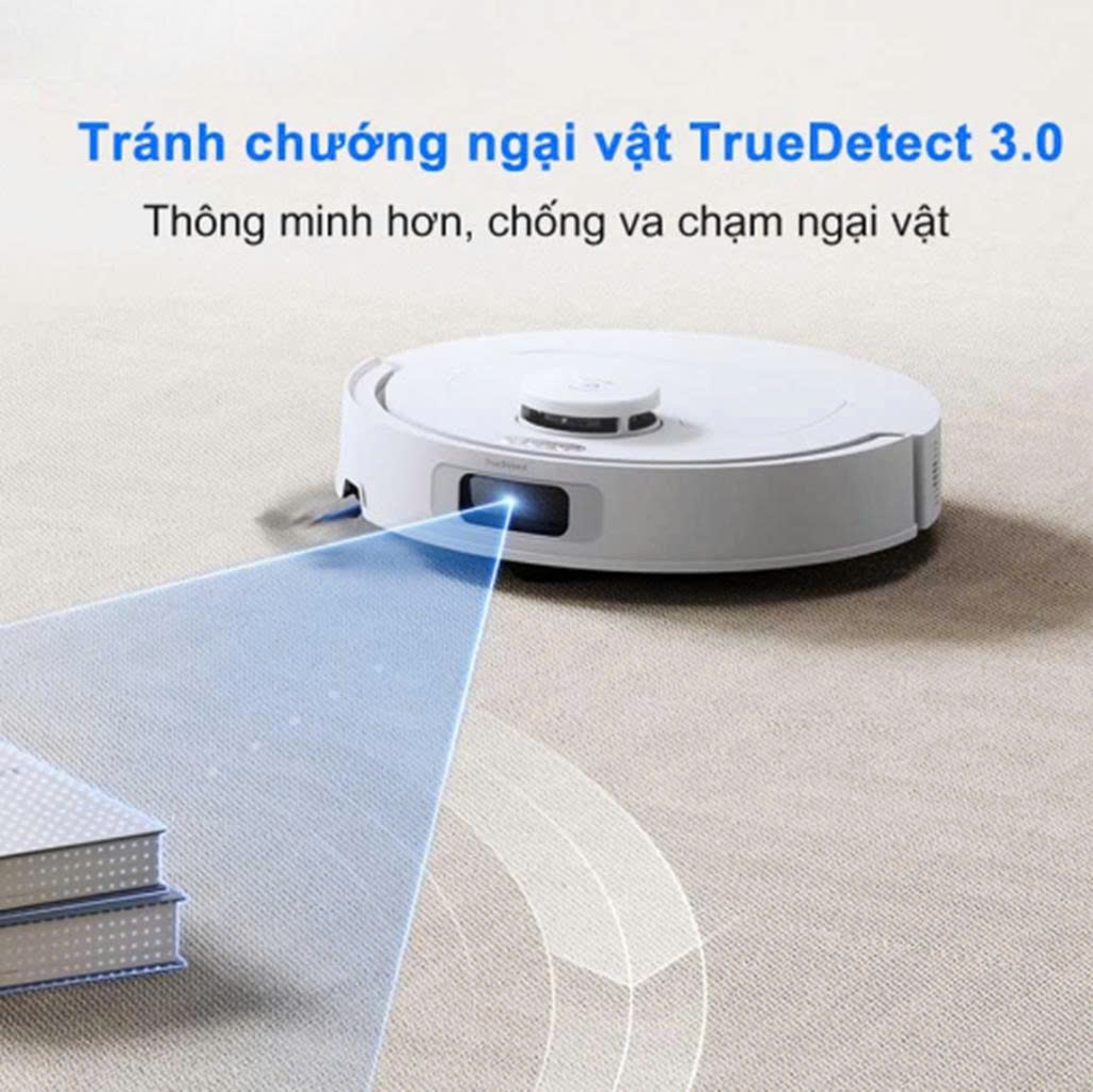 Robot hút bụi lau nhà Ecovacs Deebot T30C Trắng/Đen New 2025