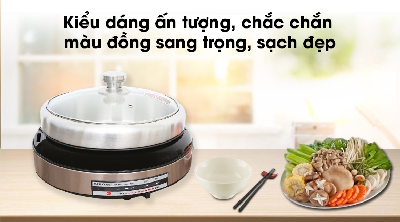Nồi lẩu điện Sunhouse SHD4526 4 lít