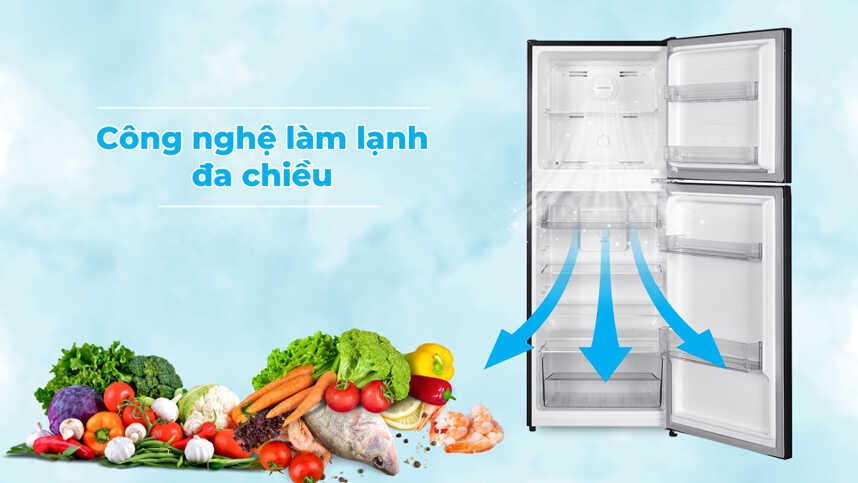 Tủ lạnh Sharp Inverter 247 lít SJ-X270V-DG Mới 2025