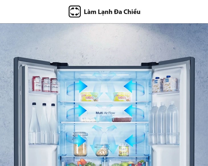 Tủ lạnh Hisense Inverter 427 lít RQ519N4EBU