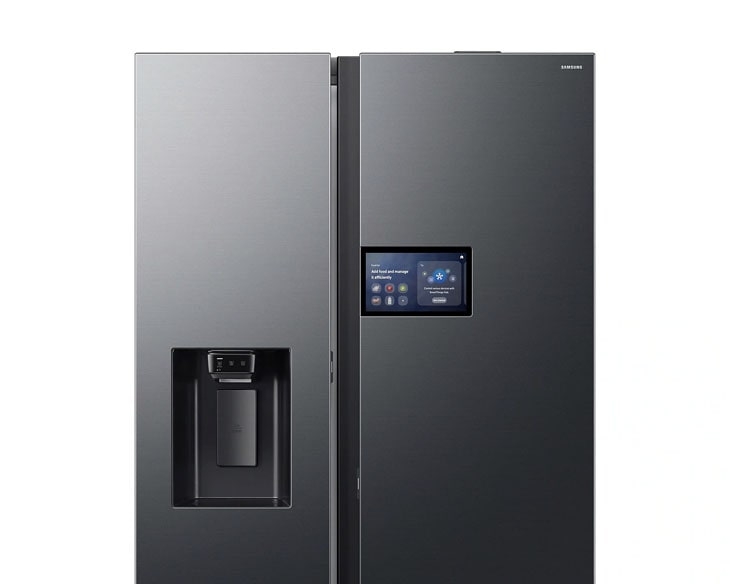 Tủ lạnh Samsung Inverter 615 lít Side By Side AI Home RS90F65D2FSV