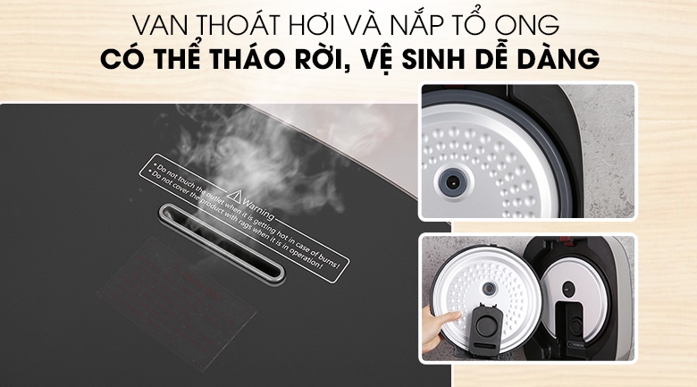 Nồi cơm cao tần Toshiba 1.8 lít RC-18IP1PV
