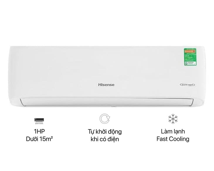 Máy lạnh Hisense Inverter 1 HP AS-10TR4RLRCD00
