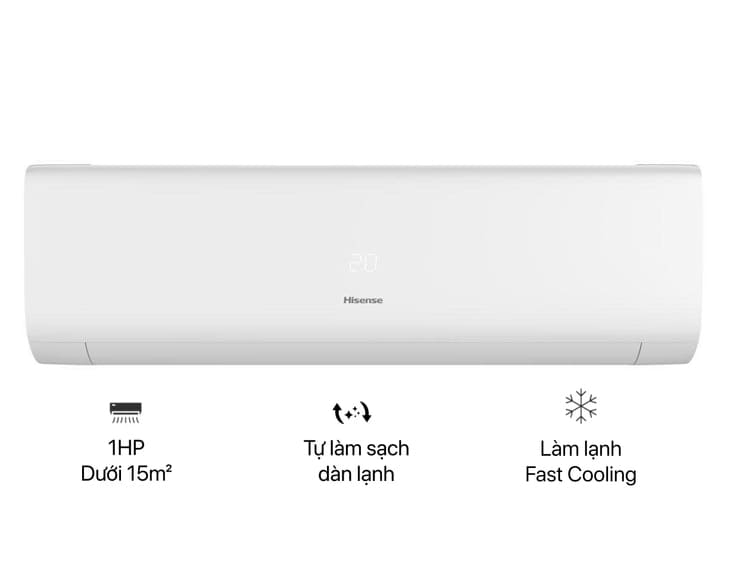 Máy lạnh Hisense Inverter 1.0Hp AS-10TR4RYDTU02