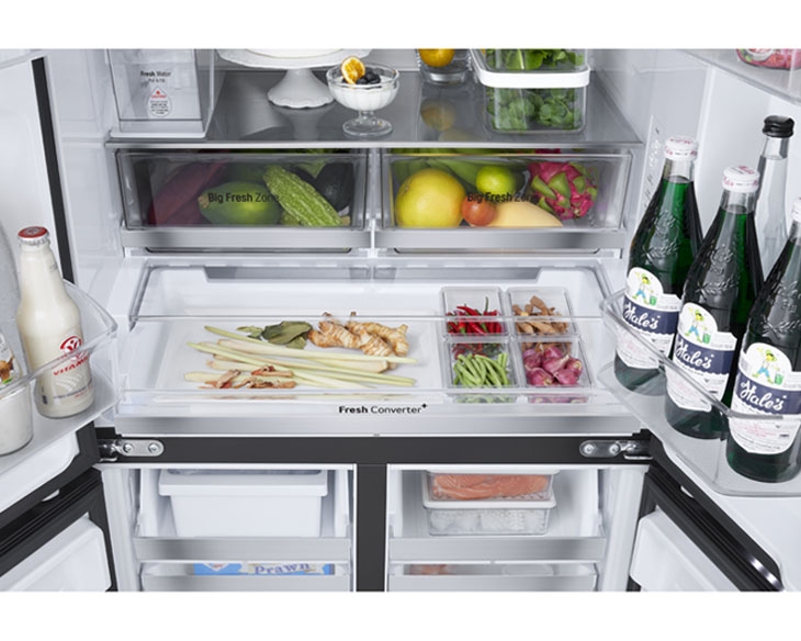 Tủ lạnh LG Inverter 607 lít LFD61BLGA