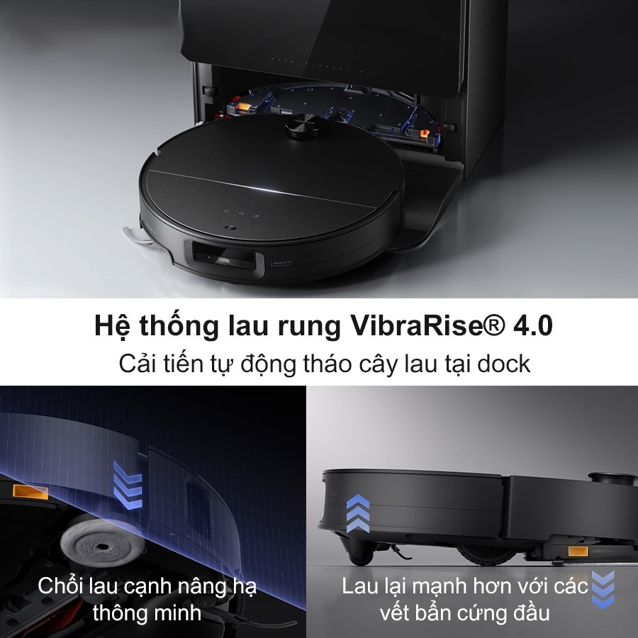Robot hút bụi lau nhà Roborock Saros 10