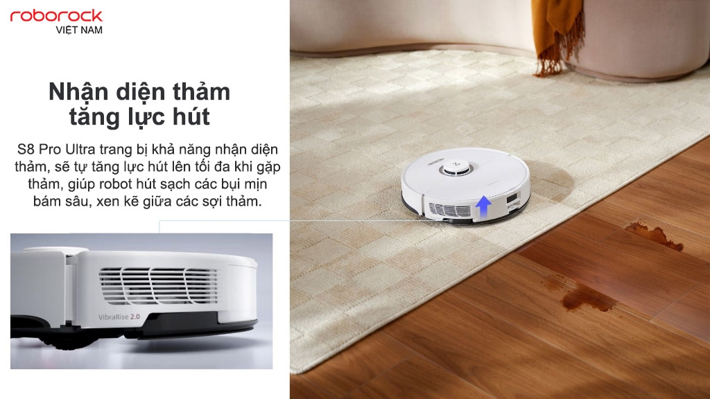 Robot hút bụi lau nhà Roborock S8 Pro Ultra