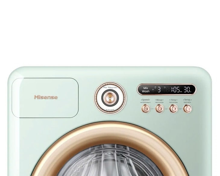 Máy giặt sấy Hisense Inverter 10.5/7 kg WD105R5
