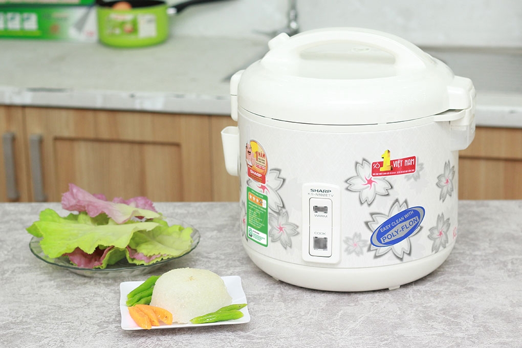 Nồi cơm điện Sharp 1.8 lít KS-182ETV