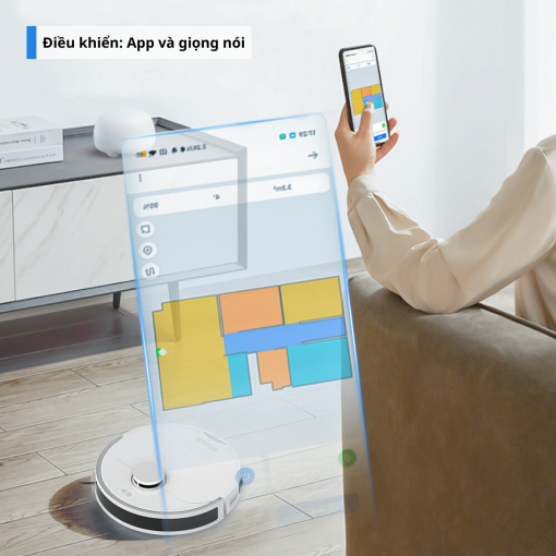 Robot hút bụi lau nhà Shimono LS68W Max