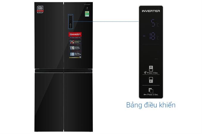 Tủ lạnh Sharp Inverter 421 Lít SJ-FXP510VG-BK