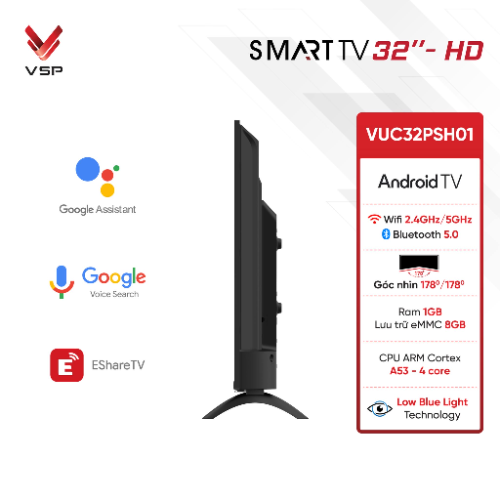 Smart Tivi VSP HD 32 inch VUC32PSH01