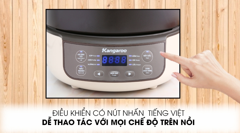 Nồi hầm dưỡng sinh Kangaroo KG3SC1 3 lít
