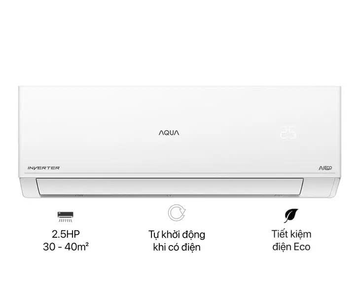 Máy lạnh AQUA Inverter 2.5 HP AQA-RV24QE
