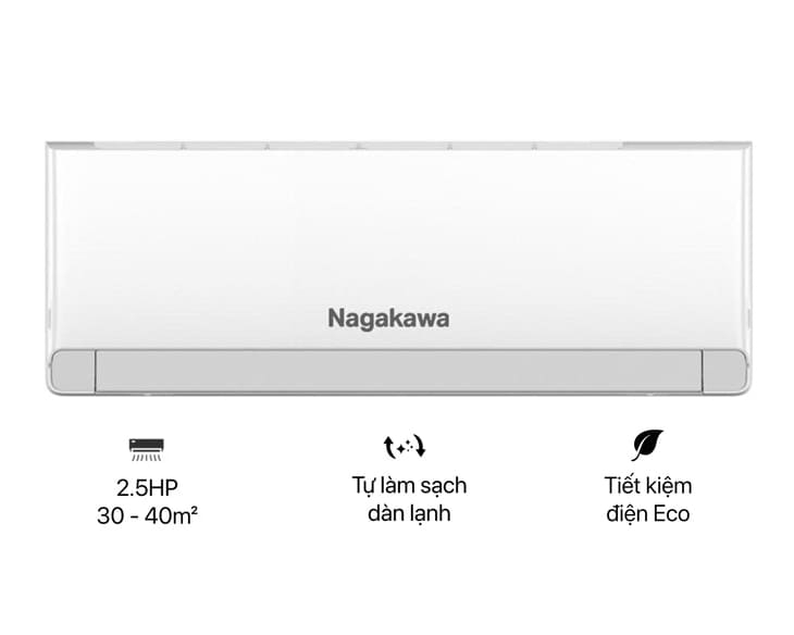 Máy lạnh Nagakawa Inverter 2.5 HP NIS-C24R2U51